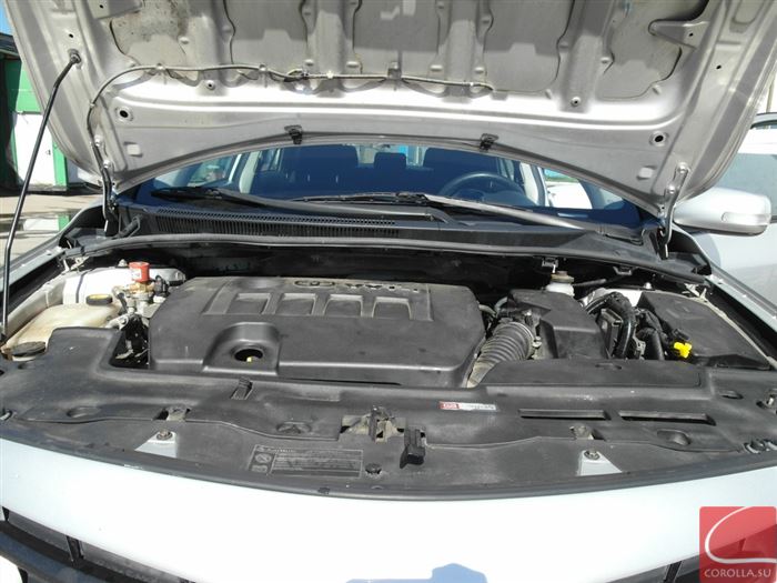 Компоновка U-Box, двигатель 1ZR-FE 1. 6L, газовый баллон BRC, Toyota Corolla E150.