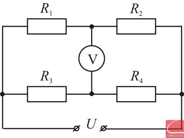 Схема параллельного подключения вольтметра в сеть