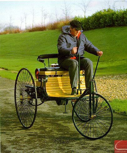 Benz Velo-1894. (три колеса).
