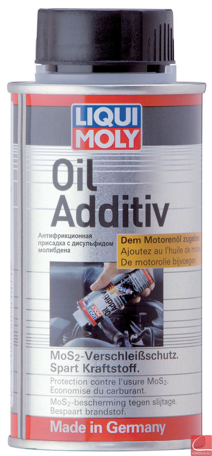 Антифрикционная присадка с дисульфидом молибдена в моторное масло Oil Additiv