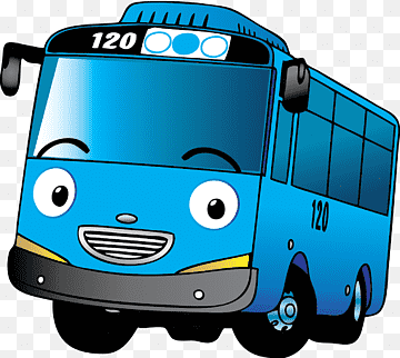 Автомобиль Автомашина Автобус Вид транспорта, tayo, иллюстрация синего автобуса, компактный автомобиль, наклейка png thumbnail