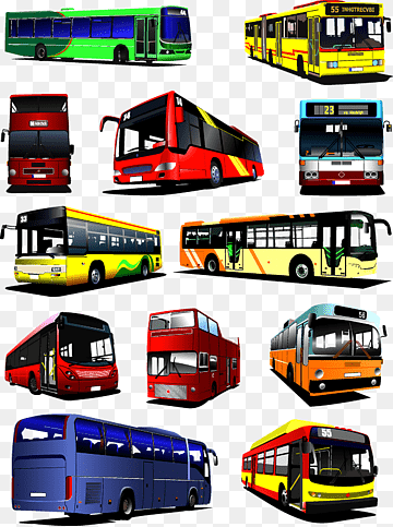 Автобус, автобус, компактный автомобиль, CDR, автомобиль png thumbnail