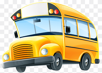 иллюстрация желтый автобус, школьный автобус мультфильм, компактный автомобиль, клипарт, режим транспорта png thumbnail