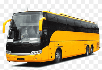Фото желтого и черного автобуса, Экскурсионный автобус, Пакет тур автобус, Спальный автобус, Туристический автобус, Компактный автомобиль, школьный автобус, вид транспорта png превью