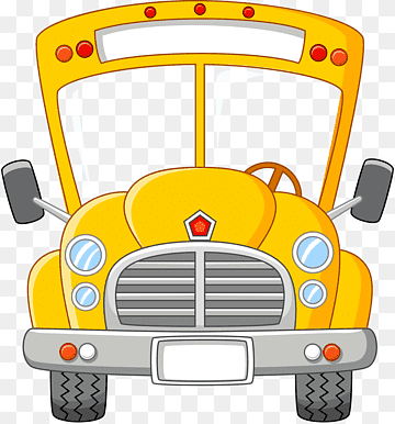 иллюстрация желтый автобус, школьный автобус мультфильм, автомобиль, вид транспорта, иллюстратор png thumbnail