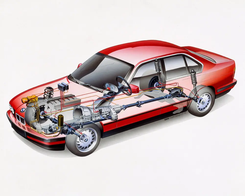 Мощный и элегантный: BMW E34 5 Series в деталях