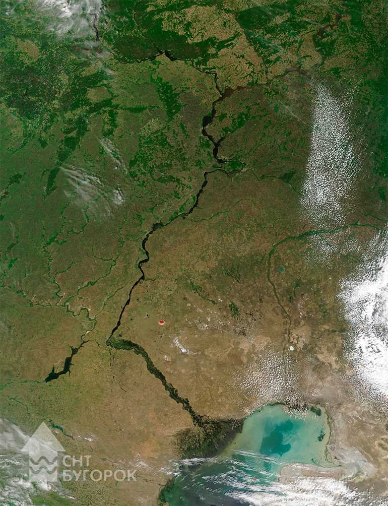 Исток реки Волга в Волговерховье