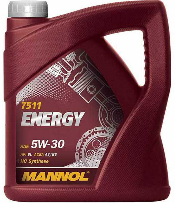  Особенности масла MANNOL ENERGY 5W-30 
