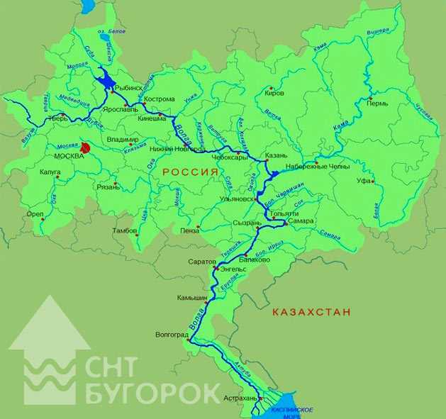 Откуда берет начало река Волга: пути формирования истока