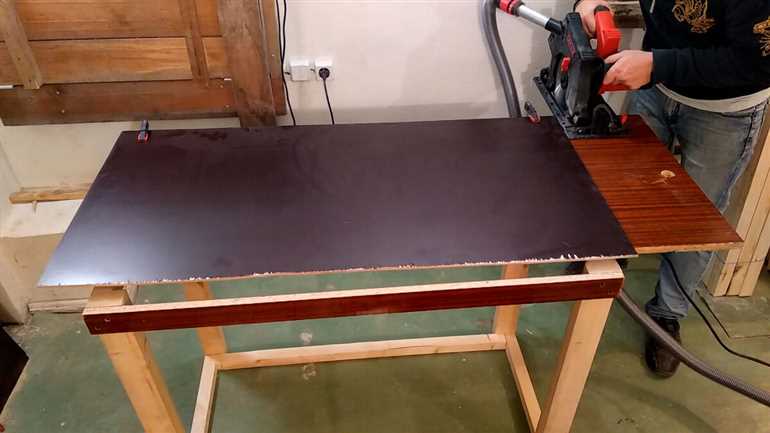 Стол для циркулярной пилы своими руками: изготовление любительского распиловочного стола из влагостойкой фанеры