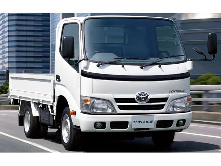 Технические характеристики Toyota Toyoace: мощность, грузоподъемность, размеры