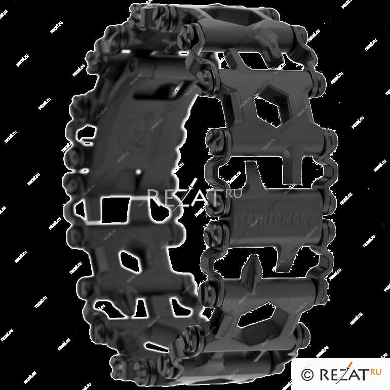 Браслет - мультитул LEATHERMAN TREAD BLACK 832324: цена, отзывы, характеристики | Интернет-магазин