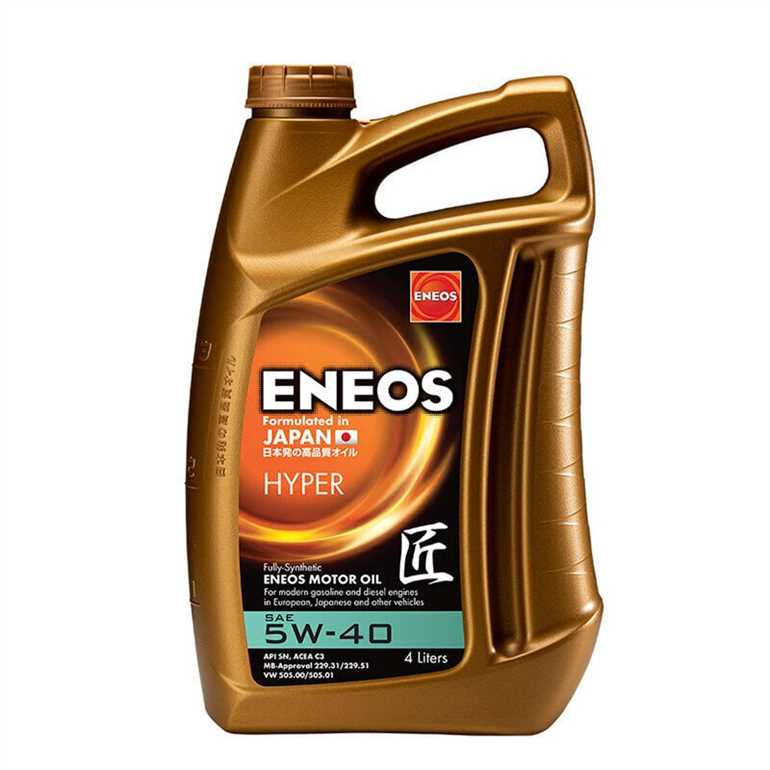 Eneos 5w40: качественное моторное масло для автомобилей