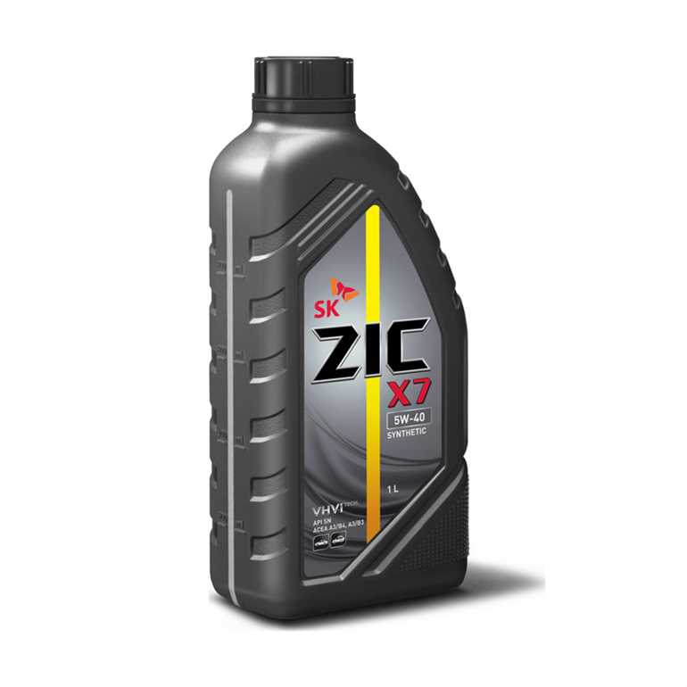 Моторное масло ZIC X7 5W-40 1л разливное - лучший выбор для вашего автомобиля