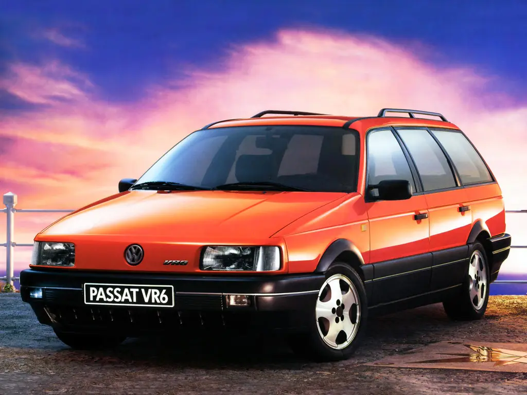 Полный охват каждого уголка Volkswagen Passat 1988 года универсала B3