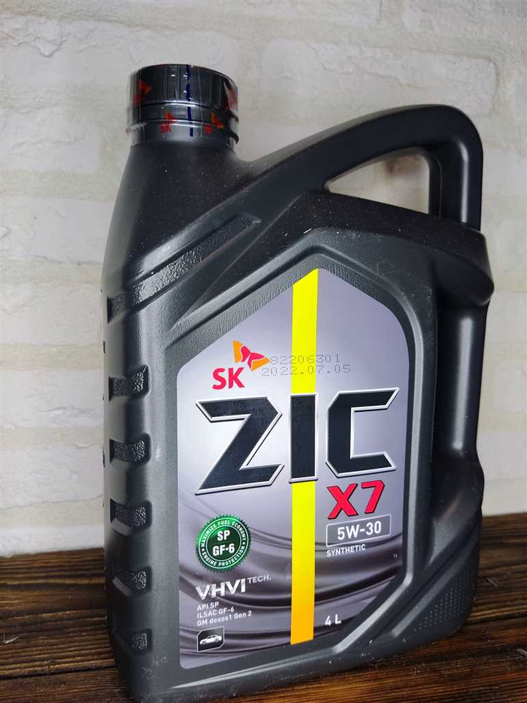 Zic x7 5w 30: полное описание продукции, преимущества и отзывы