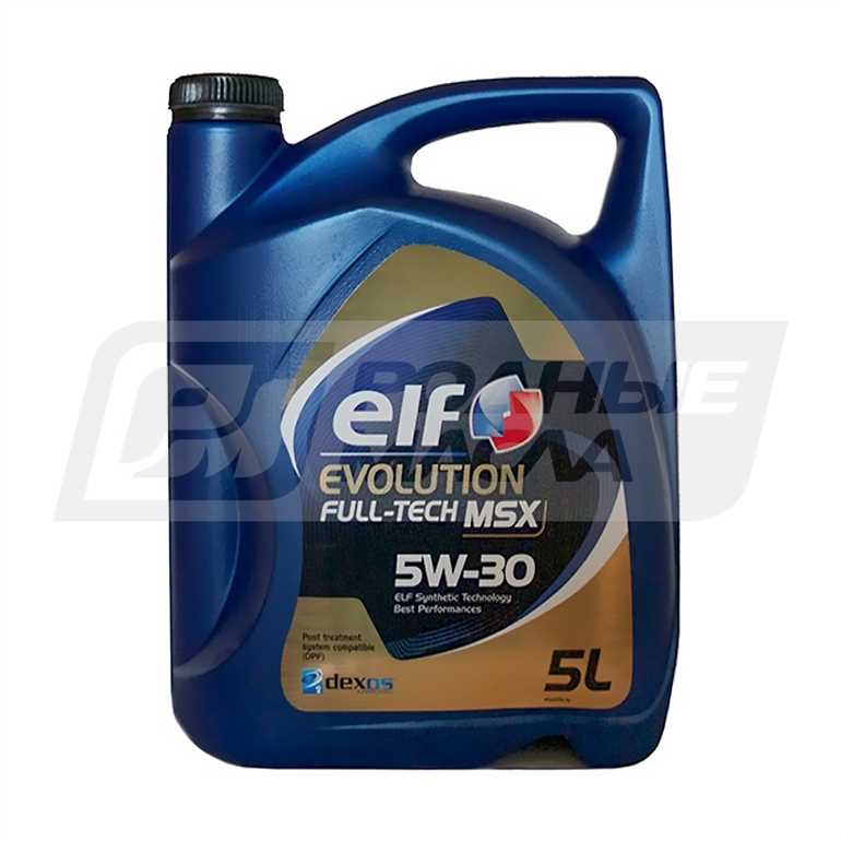 Моторные масла Elf 5w-30 - качество и надежность для вашего автомобиля